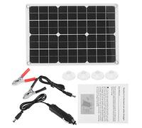 50W Monocrystalline Solar Panel Kit for Car RV Yacht Outdoor Charging Dual USB Waterproof IP65 ABS Stable Power Output