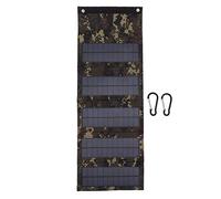 50W Portable Solar Panel Bag, Monocrystalline Silicon Folding Solar Panel Suitcase for Outdoor Emergency Camping Hiking (Camouflage)