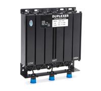 50W Radio UHF400-470MHz Portable Duplexer Bandwidth ±200KHz Customizable Frequency Relays Station Repeaters Duplexer Vhf