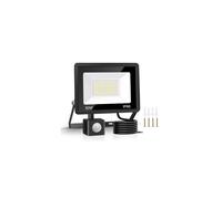 50W Security Lights Outdoor Motion Sensor 4500 Lumen PIR Security Light 6500K LED Floodlights IP66 Waterproof Outside Daylight Wall Light with 2M