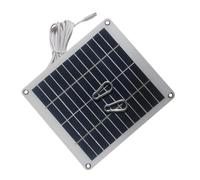 50W Solar Charging Panel, Type C Waterproof 19.3x17.3cm Solar Panel Outdoor 12V Charger Camping Equipment for Hiking Traveling Road Travel