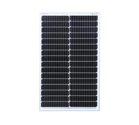 (50w) Solar Panels Premium Mono PV Photo-voltaic Panel Connectors Boat Caravan