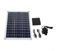 50W Solar Water Pump, Low-Noise Garden Fountain for Ponds & Aquariums, ABS Construction with 12V DC Panel and 800L/H Flow Rate