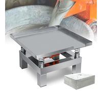 50W Vibrating Machine, 10KG Load Capacity, 13.8x13.8 Concrete Vibration Table, Injection Molding Vibrating Platform, 110V