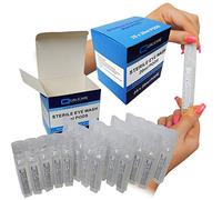 50x 20ml Qualicare First Aid Emergency Eye Wash Sodium Chloride Solution Pods