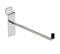 50x 8 INCH 8" SLATWALL Slat Board Hooks Accessory Single Prong Shop Retail Display