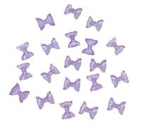 50x Bowknot Resin Nails Art Decorations 3D Bow Nails Art Jewels Supplies For Acrylic Nails