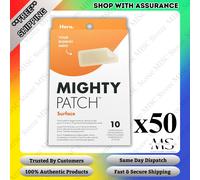 50x Hero Mighty Patch Surface XL Acne Patches (Exp:08/2026) - New