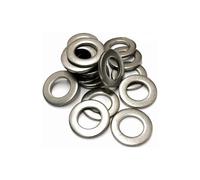 50x M6 A4 316 Marine Grade Stainless Steel Washers Form A Thick Flat Washers For Bolts & Screws DIN 125 A2 Stainless Steel