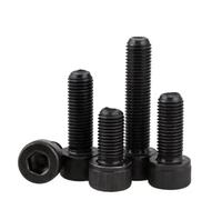 50x M8 x 45mm 12.9 High Tensile Cap Head Socket Screws Black Allen Key Bolts