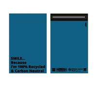 50x Mailer Bags Mailing Envelope Made from 100% Recycled Material Colourful Parcel Shipping Smart Mailer(10 x 14 Inch,Blue)