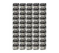50x Maxell 377 376 SR626SW Watch Batteries 1.55V Bulk Pack Silver Oxide