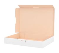 50x Maxi Letter Boxes 310X225X50 MM White Folding Shipping Post Box/4