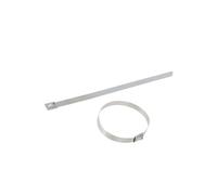 50X MLT2H-LP Cable Ties L: 201mm W: 7.9mm AISI 304 Stainless Steel 2kN -60-53...