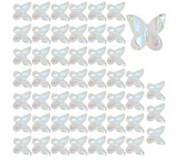 50x Nails Charm Double Layers Charm Resin Decorations For Acrylic Nails Jewelry