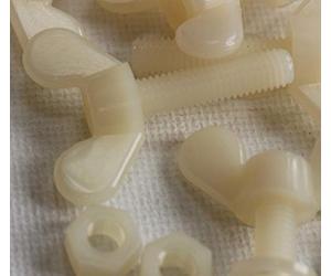 50x Nylon Butterfly, Wing Nut with Thread, Machine Screws, Includes Nuts & washers, M5 x 20mm