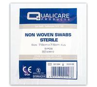 50x Quality Non Woven Sterile Medical Swabs - Absorbent Gauze Hospital First Aid