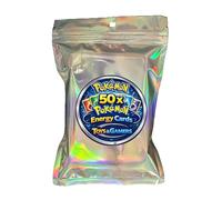 50x Random Pokémon Energy Cards Bundle | Assorted Lot from Official TCG Sets | Mystery Pack with Full Variety in Iridescent Bag - Toys & Gamers