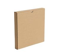 50x SelfHold Large Vinyl Record Mailer 14x14x1" | Strong Cardboard Postal Packaging Tuck-In Top & Bottom Flaps | Protective Mailers for Records, Artwork, Prints & Flat Items | Made in Britain
