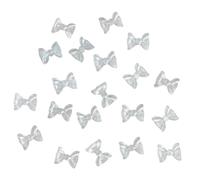 50x/Set 3D Bow Nails Art Sweet Resin Bowknot Supplies Nails Art Decoration For Party Wedding