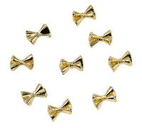 50x/Set Bowknot French Bow Nails Art Alloy Bow Nails Art Decoration Supplies For Salons