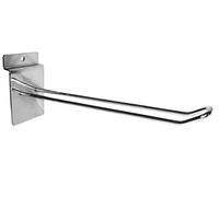 50x Slatwall Heavy Duty Hooks Accessory Euro Hook Shop Slatboard Display(8 Inch)