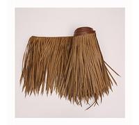 50X100cm Straw Roof Thatch Artificial Palm Thatch Rolls Tiki Bar Hut Grass Duck Boat Blinds Grass Palapa Thatch Roofing For Decorative Roofs, Pavilions, Parasols (Color : Yellow a, Size : 0.5x20m)
