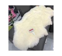 (50x100cm) Warm Hairy Carpet Seat Pad long Skin Fur Plain Fluffy Area Rugs 100% real Sheepskin original fsheepskin
