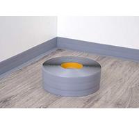 50x20mm / 1.97"x0.78" PVC FLEXIBLE SKIRTING BOARD -5M or 10M ROLL Self-adhesive PVC angle TMW Profiles (10 Meters Roll, Grey)