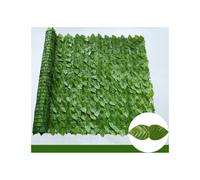 (50X300CM, green apple) 50X200cm Artificial Ivy Hedge Green Leaf Fence Panels Faux Privacy Fence Screen for Home Outdoor