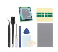 50x31mm PTM7950 Thermal Pad for PS5 Steam Deck CPU GPU SSD Thermal Pad Phase Change Heatsink Computer Laptop CPU GPU SSD Heat Resistant Heat Sink Cooling Conductive Pads Accessories
