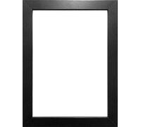 50X40CM BLACK COLOUR MODERN BOX FRAMES WOOD FINISH PHOTO PICTURE POSTER FRAME