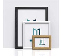 50X40CM White Picture Frame, Minimo Range Dome Profile Photo Poster Frame, Shatterproof Styrene, Portrait Landscape Wall Hanging