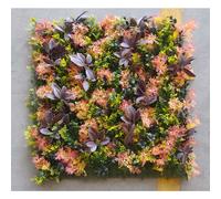 50X50CM Artificial Hedge Grass Wall, Artificial Plant Flower Living Wall Panels