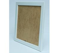 50x50cm White wooden effect Photo / Picture frame Wall Mountable with acrylic display