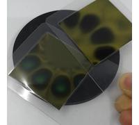 50x50mm Magnetic Field Viewer Film for Visualizing Static Magnetic Fields - True Color & Gray Display, Flexible Educational Tool for Science L(B)