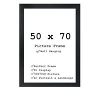 50x70cm Black frame - 500x700mm Frame - 50x70cm Black Poster