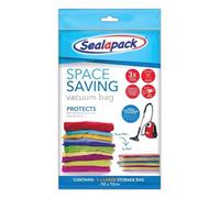 50x70cm Large Vacuum Storage Bags - Space Saving Compression Bags for Bedding, Duvets, Clothes & Towels - Reusable Vacuum Seal Bag with Double Zip Seal