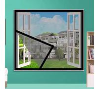 50x75cm,Fly Screen Nets for Window, DIY Self-Adhesive Window Screen Mesh with Tapes, Washable and Reusable, Block Mosquitoes, Flies and Bugs Enter