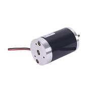 50ZY high torque silent double bearing DC motor shaft diameter 6 mm 12V/24V low noise suitable for spindle(4000rpm,24V-bracket)