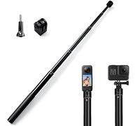 51.2" Invisible Selfie Stick for GoPro DJI Osmo Action,Non-Slip Handle