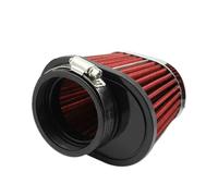 51/55/60mm Universal Motorcycle Air Filter Car Motorbike Intake Accessories Intake Pipe Kit(Red-1)