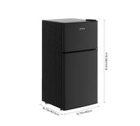 51/70L Freestanding Top Freezer Fridge
