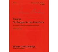 51 Exercises for the Pianoforte WoO 6 piano Johannes Brahms Wiene