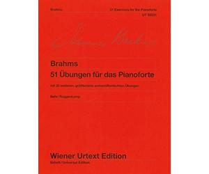 51 Exercises for the Pianoforte WoO 6with 30 f, JohannesBehr, Brahms.