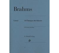 Brahms: 51 Exercises - Piano - Henle - (HN 27): Instrumentation: Piano solo