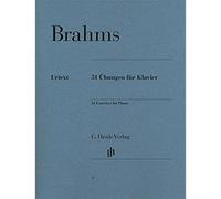 Brahms: 51 Exercises - Piano - Henle - (HN 27): Instrumentation: Piano solo