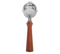 51 mm Bottomless Coffee Portafilter 3 Ears Single Layer Portafilter Coffee Machine Bottomless Filter for (F Jacoranda)