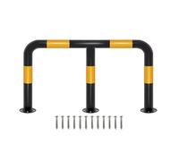 51" Outdoor Securi Bold Post High Visibili Safe Bolds & Parking Bers with Anchor Bolts 4PCS Set for Traffic Control & Proper Protect
