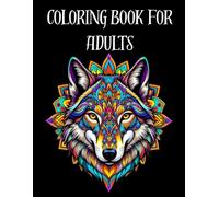 51 Relaxing and Creative Mandala Coloring Book for Adults: BOLD & EASY Mindful Animal Patterns for Stress Relief and Art Therapy|Mandala Coloring Book for Adults Relaxation